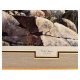 Jim Hansel Framed Print "Rocky Outpost"