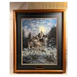 Derk Hansen Framed Print "Midnight Watcher"