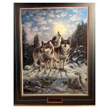 Derk Hansen Framed Print "Midnight Watcher"