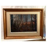 Terry Redlin Framed Print "The Loner"