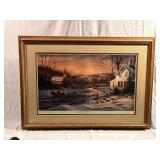 Terry Redlin Framed Print "Together For The Season"