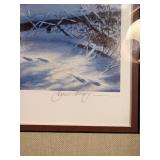 1988-89 Youth Hockey Framed Print by James Meger "Fast Moving Game - Whitetail Deer"