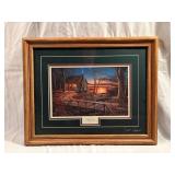 Jim Hansel Framed Print "Simpler Times"