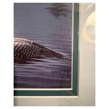 James Meger Framed Print of Loons