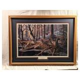 Ken Zylla Framed Print "Crow River Manor"