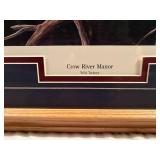 Ken Zylla Framed Print "Crow River Manor"