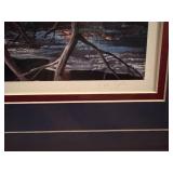 Ken Zylla Framed Print "Crow River Manor"