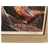 Ken Zylla Framed Print "Fieldstone and Pheasants"
