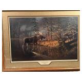 Ken Zylla Framed Print "The Edge of Winter"