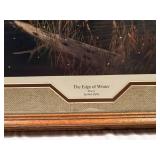 Ken Zylla Framed Print "The Edge of Winter"