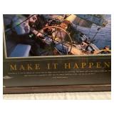 Framed Motivational Poster