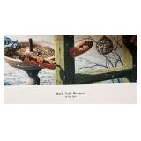 Ken Zylla print "Back Yard Banquet"