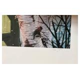 Ken Zylla print "Back Yard Banquet"