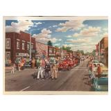 Ken Zylla print of a parade