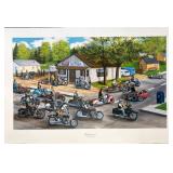 Sandra Zylla-Rolf print "Hog Heaven"