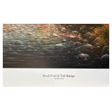 Ken Zylla print "Rock Ford & Toll Bridge"