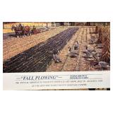 Ken Zylla print "Fall Plowing"