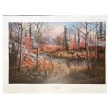 Ken Zylla print "The Hinckley Fire"