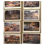 Lot of 23 postcard sized Ken Zylla prints