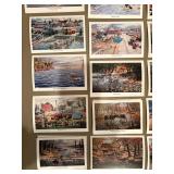 Lot of 23 postcard sized Ken Zylla prints