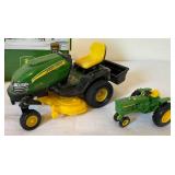 Lot of John Deere Tractors and Little Lunch Box