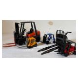 Collection of 5 Toy Forklifts
