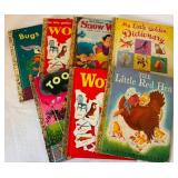 7 Vintage Little Golden Books
