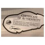 NASCAR Dale Earnhardt Sr and Jr Wall Hangings