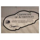 NASCAR Dale Earnhardt Sr and Jr Wall Hangings