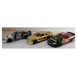 NASCAR Ryan Newman, Bill Elliott and Greg Biffle Die-Cast Race Cars