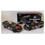NASCAR Dale Earnhardt die-cast Model Race Cars from 1998 and 1999