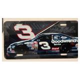 NASCAR Dale Earnhardt Set of 3 Metal License Plates