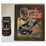 NASCAR Dale Earnhardt #3 Vintage Racing Reflections Wall Clock and Light Switch Cover
