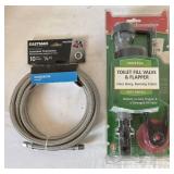 Icemaker Connector and Toilet Fill  Valve
