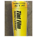 VVIVID Tint Film Nano-Ceramic Window Wrap 24 in x 198 cm Lot of 5