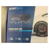 Detroit Axle Premium Brake Pads - Carbon-Fiber Ceramic P-1293 & P-1212