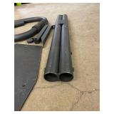 Black Steel Tubing Kit with U-Shaped Handles, Heavy Base Plate & Brackets