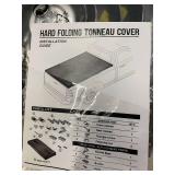 Hard Folding Tonneau Cover - Bed Cover Kit with Clamps & Hardware