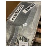 Hard Folding Tonneau Cover - Bed Cover Kit with Clamps & Hardware