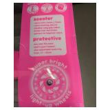 Halo 3-Wheel Scooter Combo - Pink, Light-Up Wheels, Helmet Included, Ages 3-5