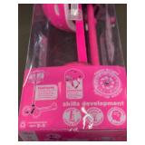 Halo 3-Wheel Scooter Combo - Pink, Light-Up Wheels, Helmet Included, Ages 3-5