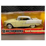MotorWorks 1955 Chevrolet Bel Air 1:24 Die-Cast Model