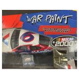 Racing Champions War Paint 1:23 Die-Cast NASCAR Stock Cars - Valvoline #6 & DuPont #24 (Lot of 2)