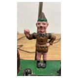 Vintage Trick Dog Mechanical Bank Table Lamp