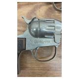 Roy Rogers Cap Gun & Holster Sets with Leather Belts