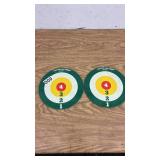 Pair of Vintage Whirly Bird Game Targets by Innovation
