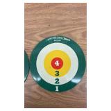 Pair of Vintage Whirly Bird Game Targets by Innovation
