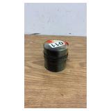 Tin Can with Multicolor Spray Paint and Wrapped Wire