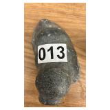 Pair of Inuit Carved Stone Figures - Walrus and Hunter