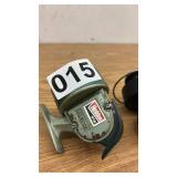 Set of 4 Vintage Fishing Reels Including Heddon and Omega 144XL